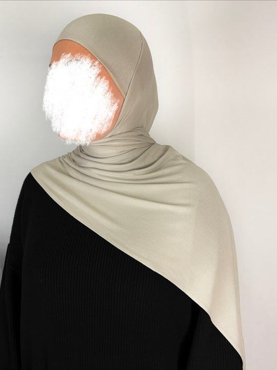 Hijab-Hellbeige
