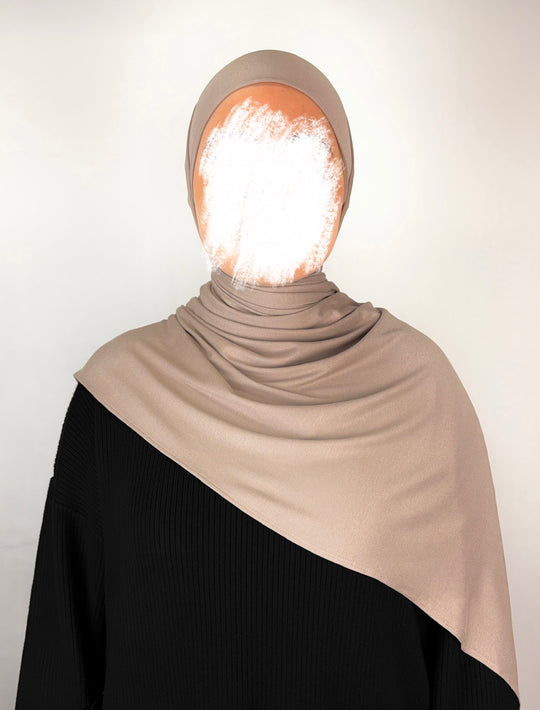 Hijab-Taupe