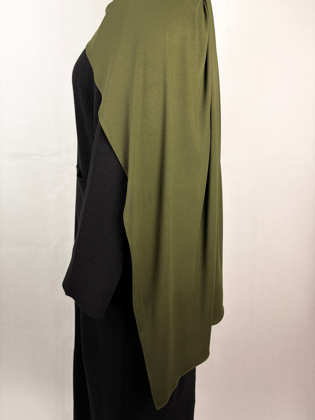 Hijab-Olivegrün