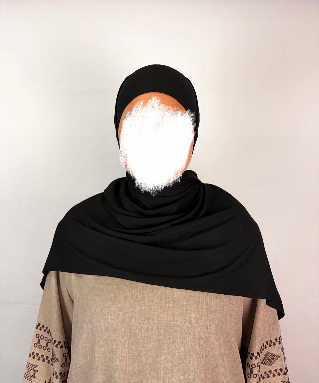 Hijab-Schwarz