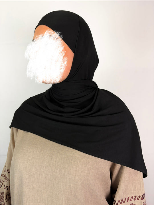 Hijab-Schwarz