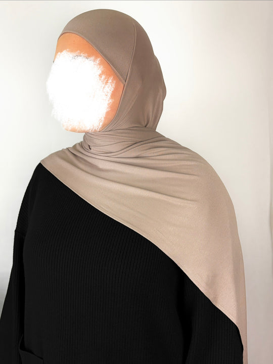 Hijab-Taupe