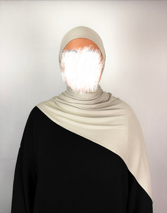 Hijab-Hellbeige